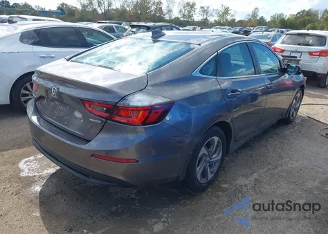 2020 Honda Insight Ex from USA, damaged, VIN 19XZE4F55LE005466
